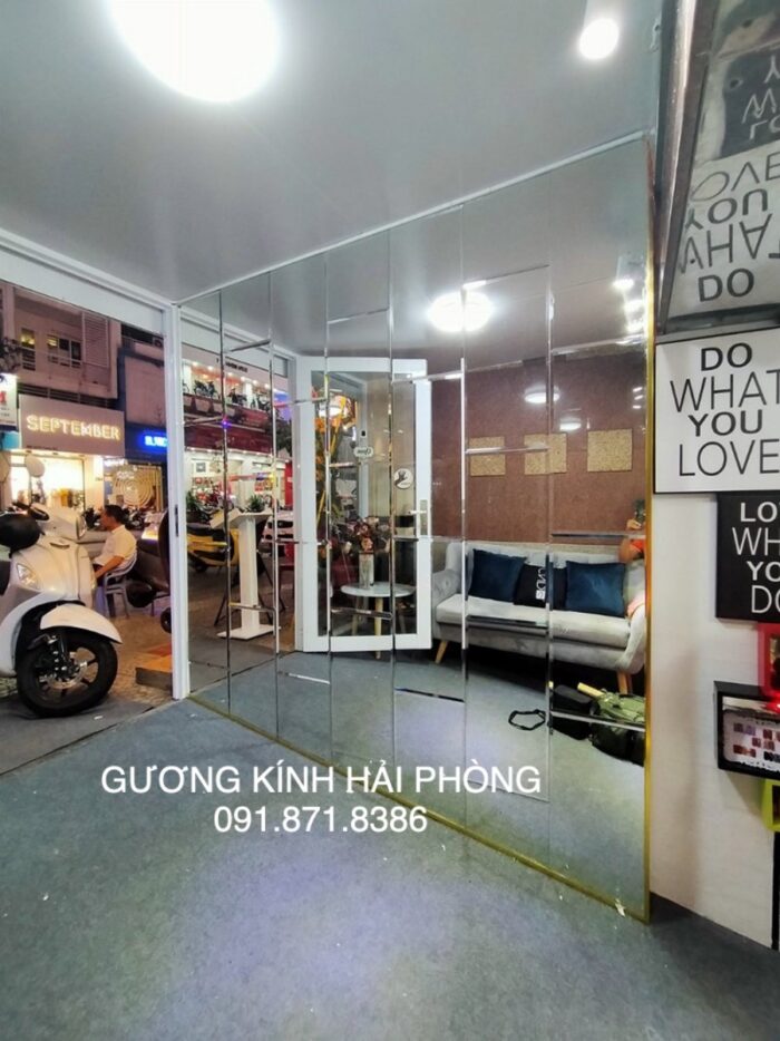 Gương soi shop quần áo Hải Phòng