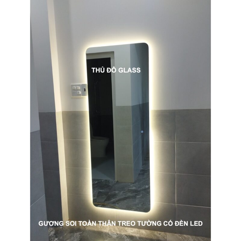 Gương soi toàn thân có đèn led treo tường Thanh Trì Hà Nội